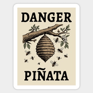 Danger Pinata Magnet